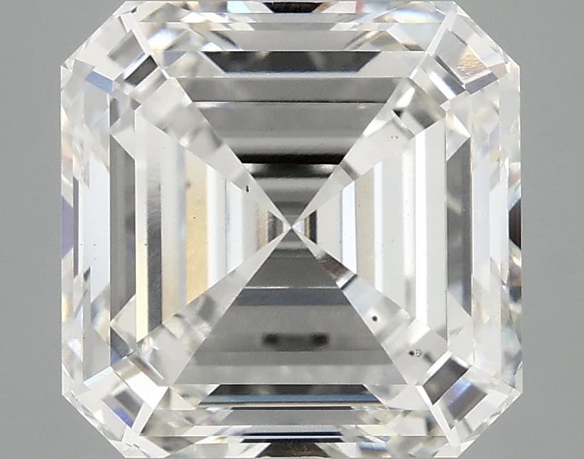 5.05ct | Asscher | F | VS2 | Very Good