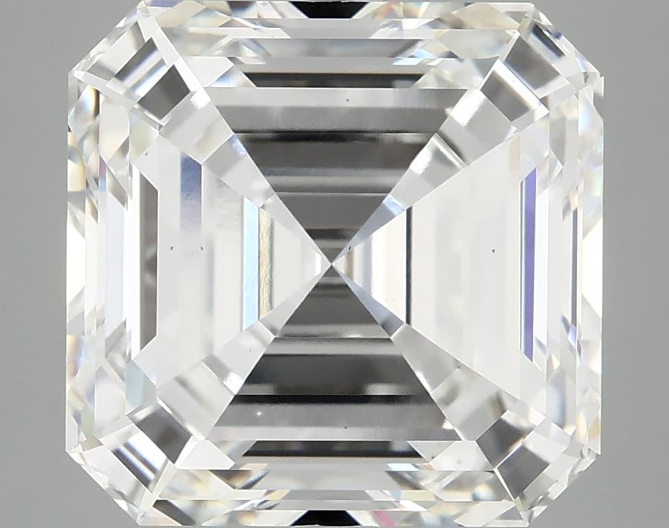 8.07ct | Asscher | F | VS2 | Very Good