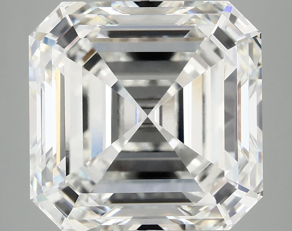 8.52ct | Asscher | F | VVS2 | Very Good