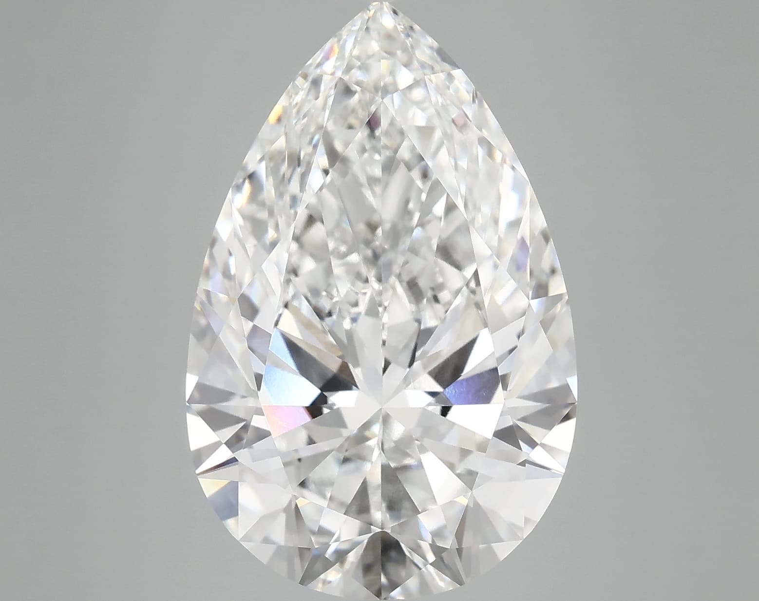 9.04ct | Pear | F | VVS2 | Excellent