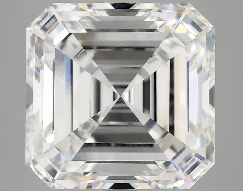 8.01ct | Asscher | F | VVS2 | Very Good