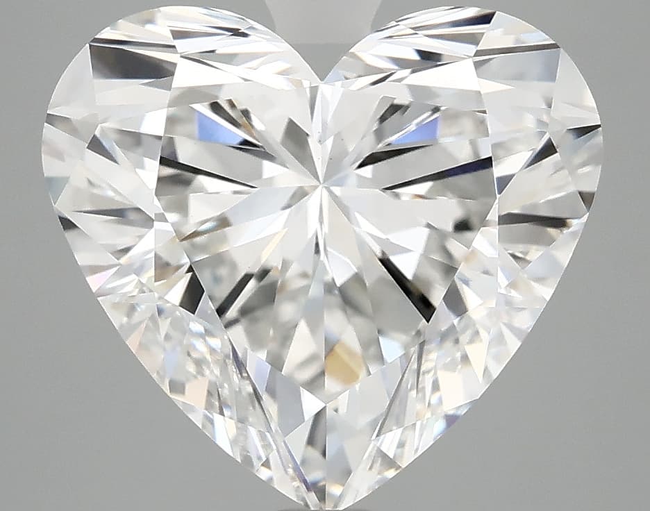 4.82ct | Heart | E | VVS2 | Excellent