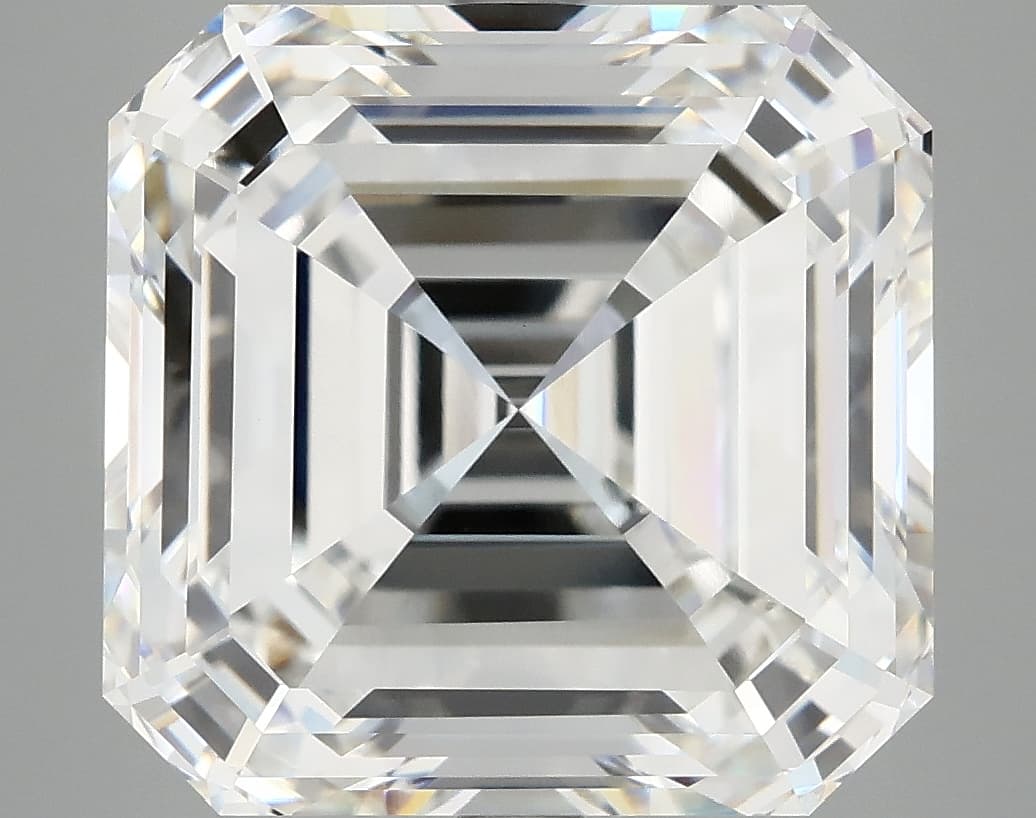 10.04ct | Asscher | F | VVS2 | Ideal