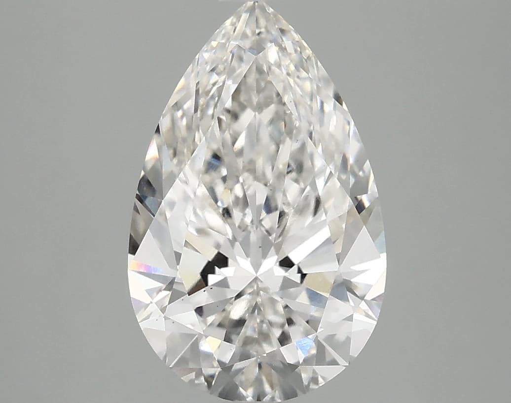 IGI | 2.54ct | Pear | F | VS1 | Excellent