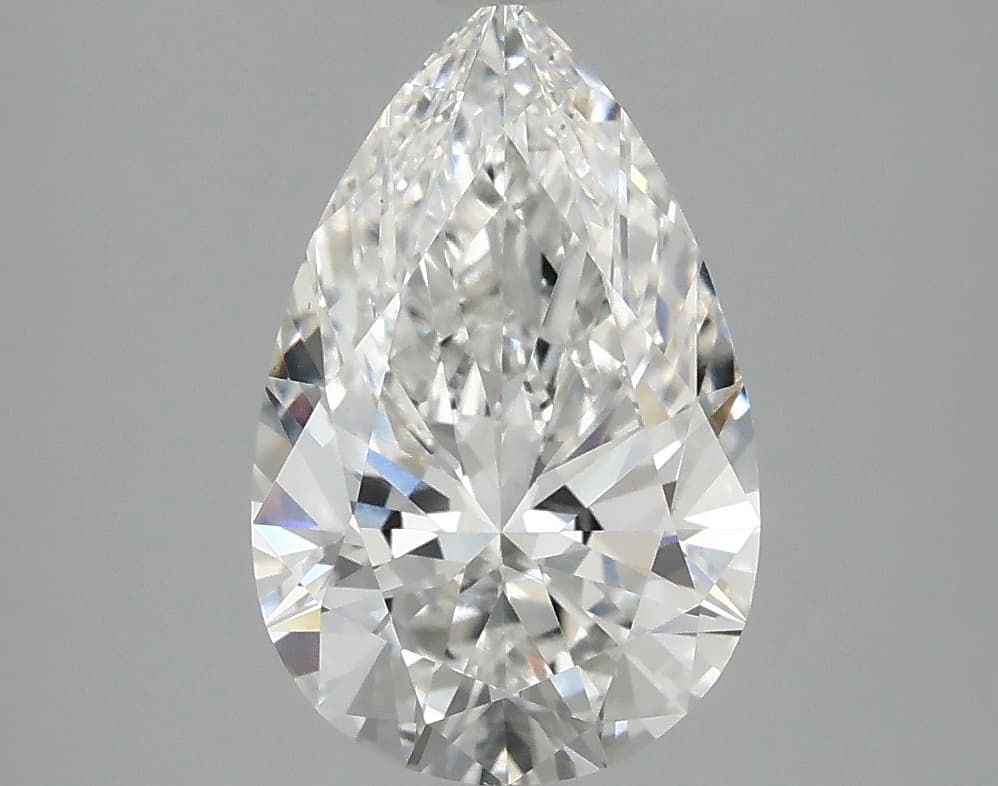 IGI | 2.4ct | Pear | E | VS1 | Excellent