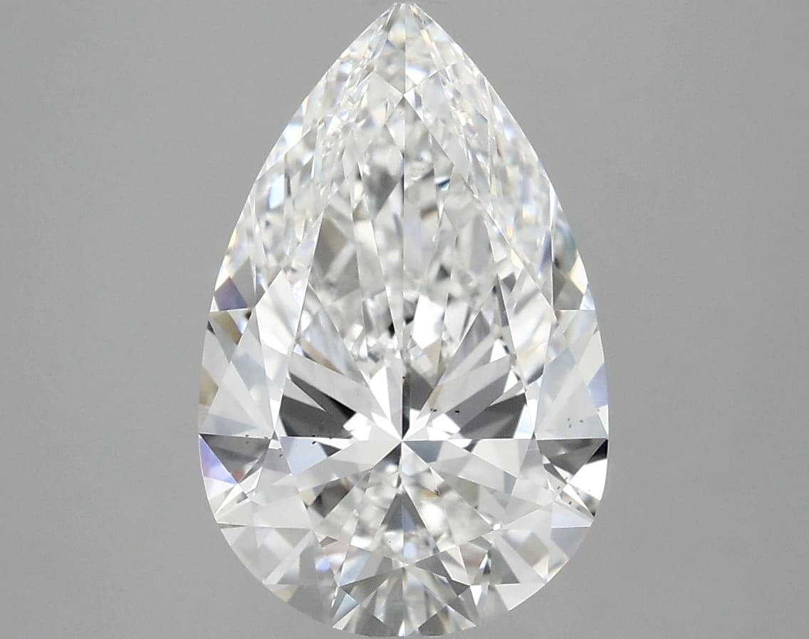 3.47ct | Pear | D | VS2 | Ideal