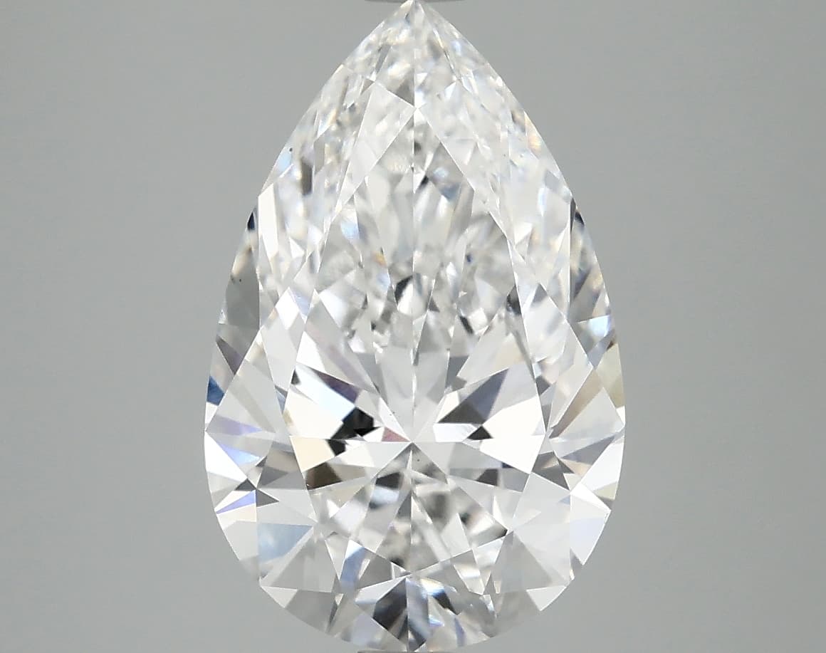 4ct | Pear | E | VS1 | Ideal