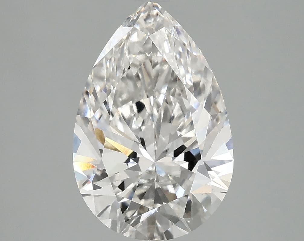 IGI | 2.42ct | Pear | F | VS1 | Ideal