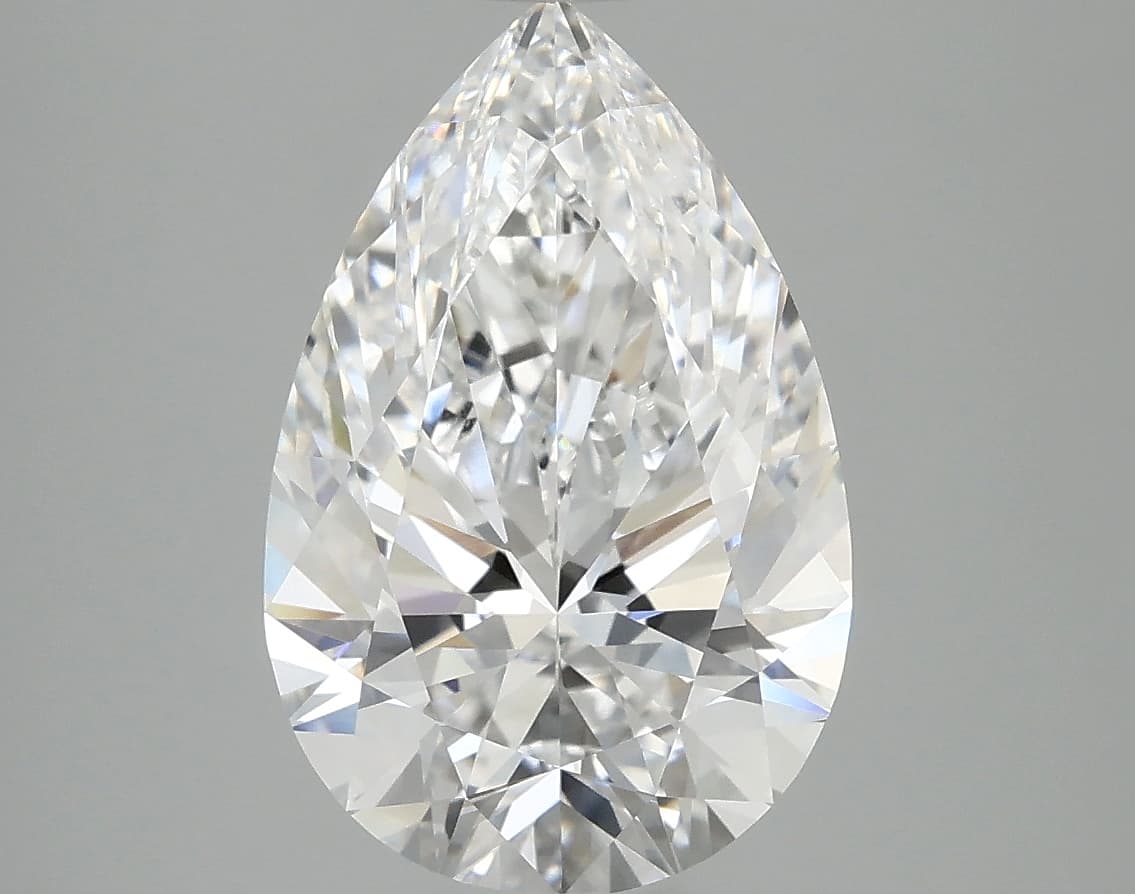 3.87ct | Pear | E | VVS2 | Ideal