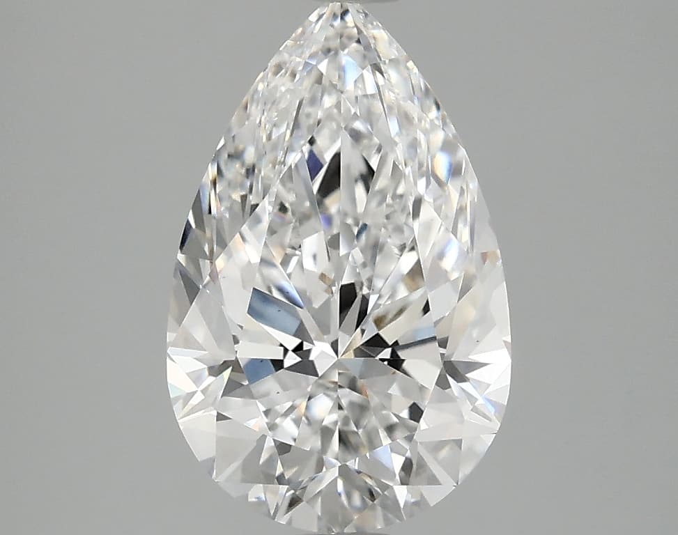 IGI | 2.4ct | Pear | D | VS1 | Ideal