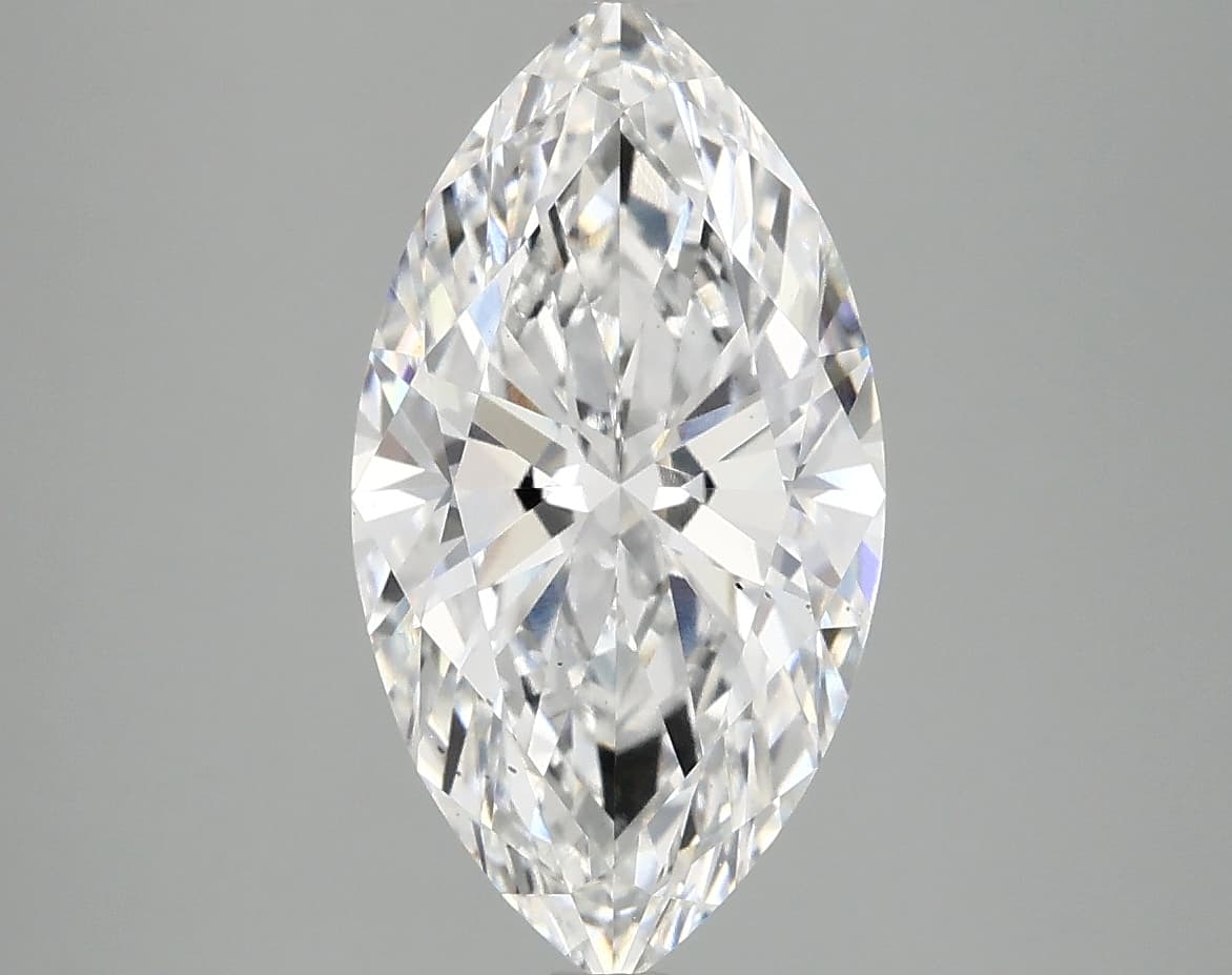 2.96ct | Marquise | E | VS2 | Excellent