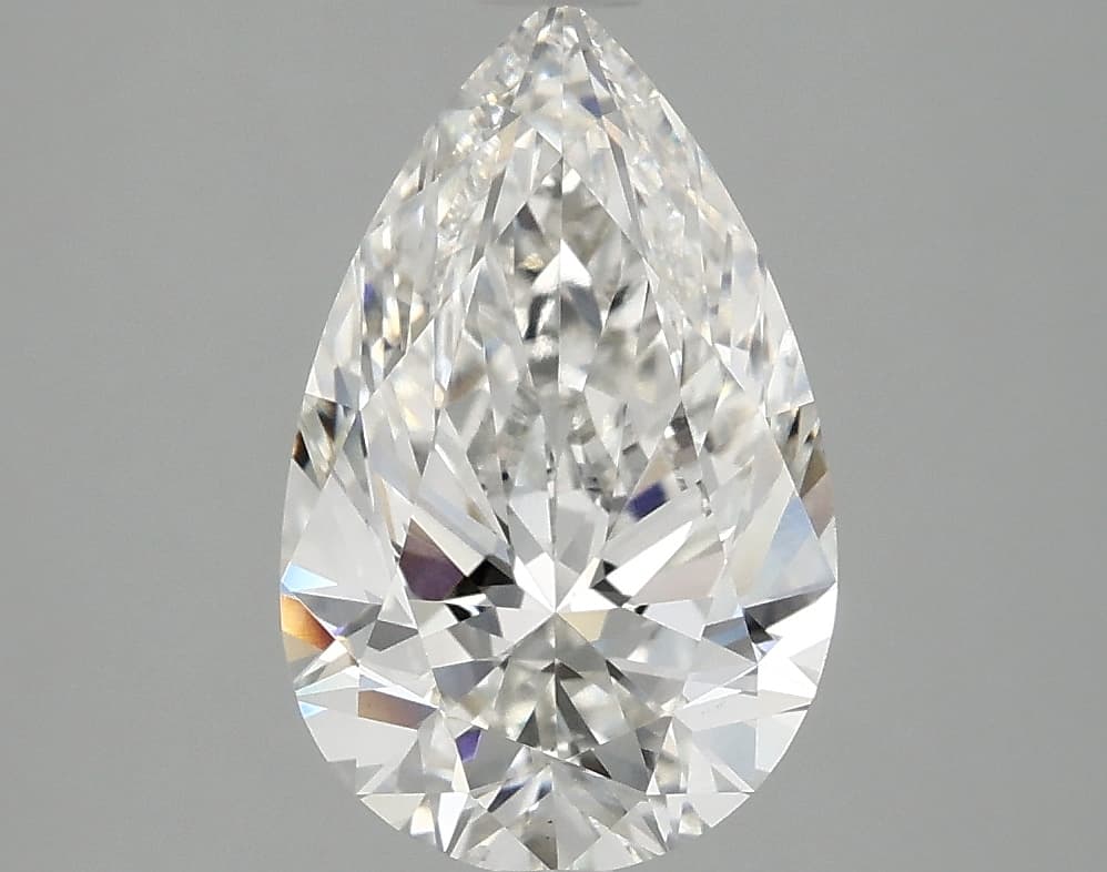 IGI | 2.58ct | Pear | F | VS1 | Ideal