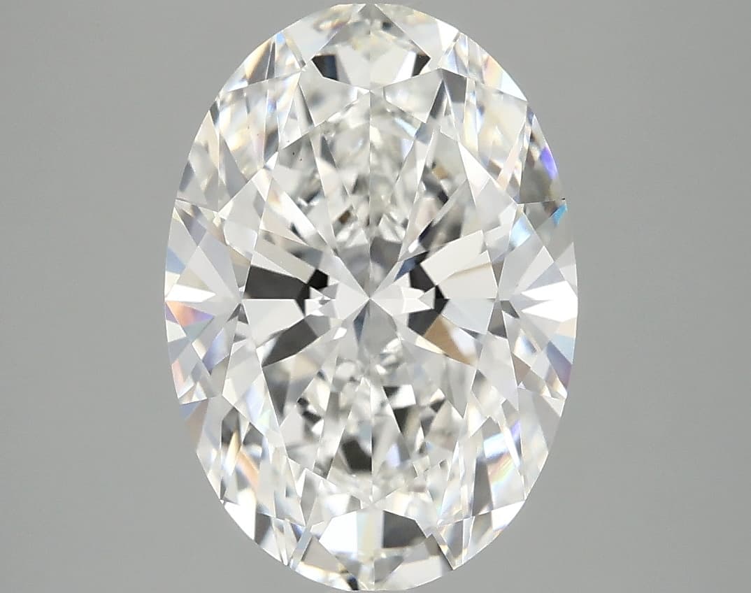 3.86ct | Oval | F | VS1 | Excellent