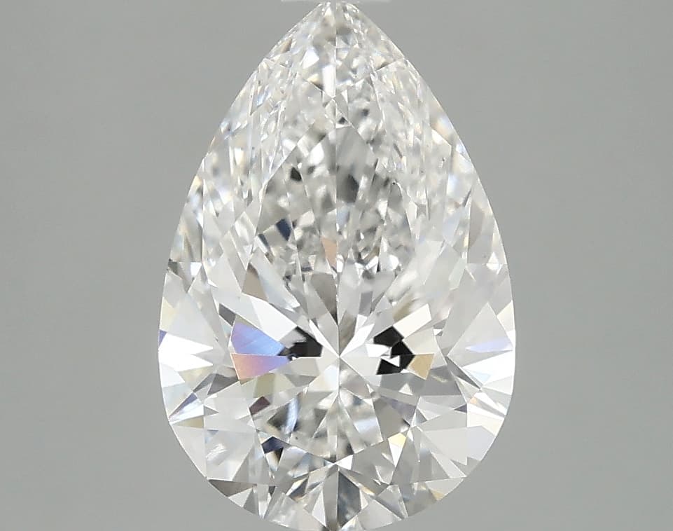 IGI | 2.44ct | Pear | F | VS1 | Excellent