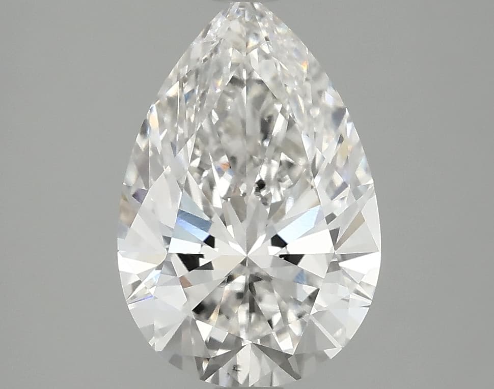 IGI | 2.4ct | Pear | F | VS1 | Excellent