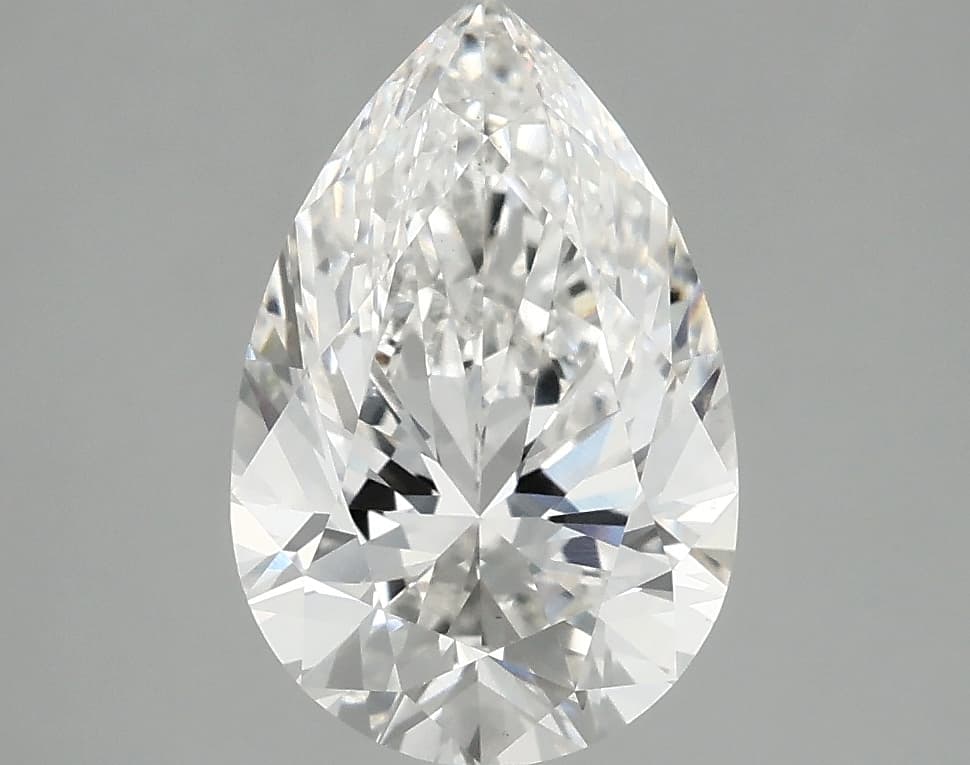 IGI | 2.58ct | Pear | F | VS1 | Excellent