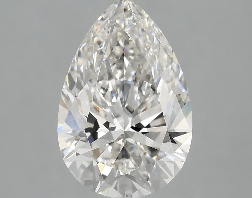 IGI | 2.42ct | Pear | F | VS1 | Excellent