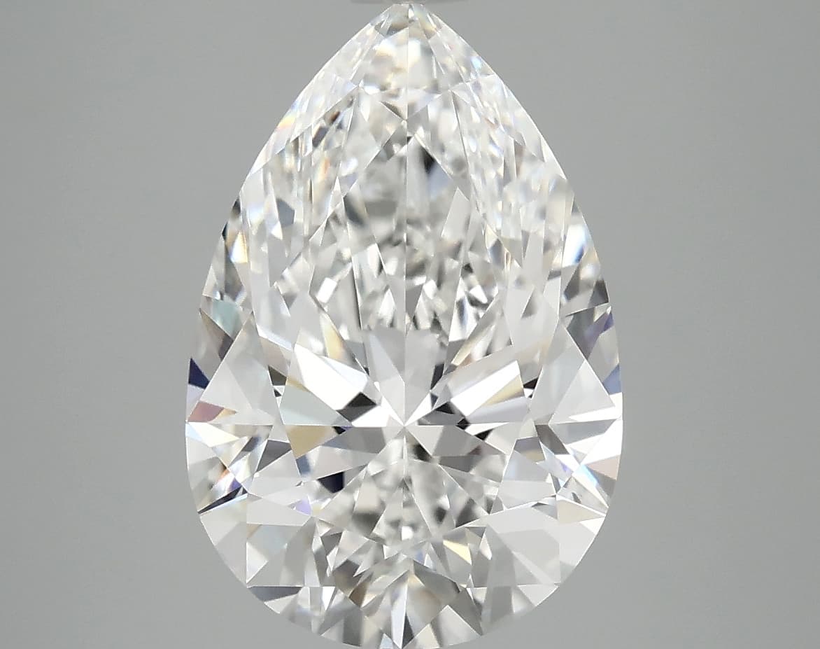 IGI | 4.72ct | Pear | E | VVS2 | Excellent