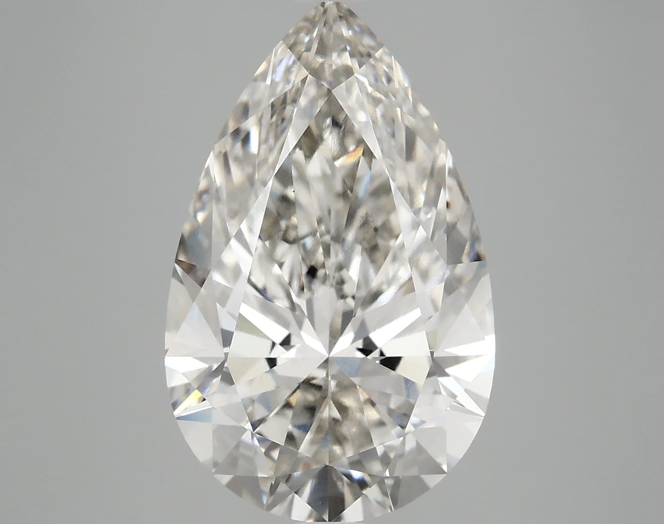 IGI | 5.93ct | Pear | H | VS1 | Excellent