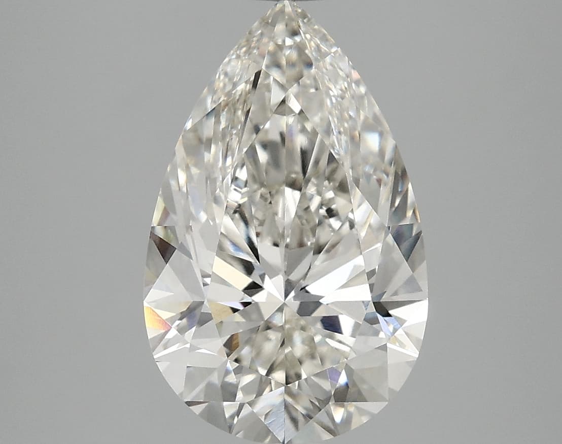 IGI | 3.56ct | Pear | H | VVS2 | Very Good