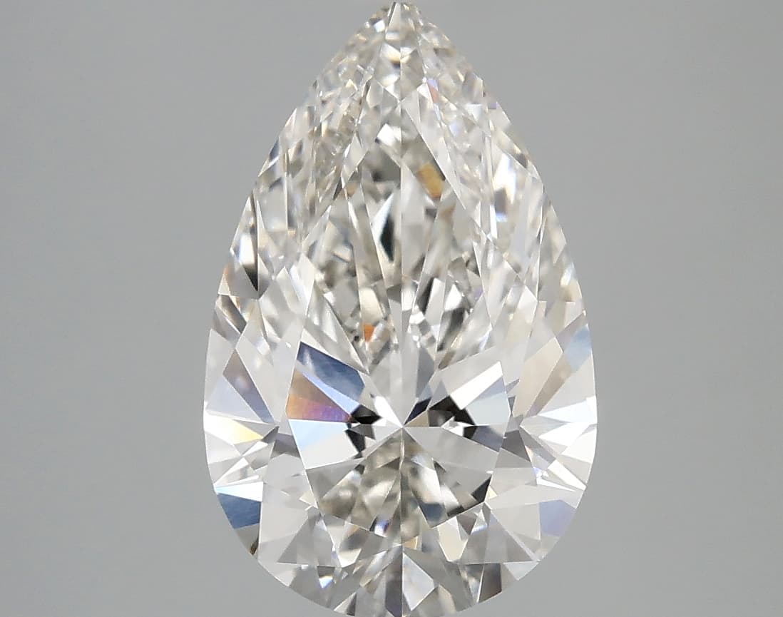 IGI | 2.99ct | Pear | H | VVS2 | Excellent