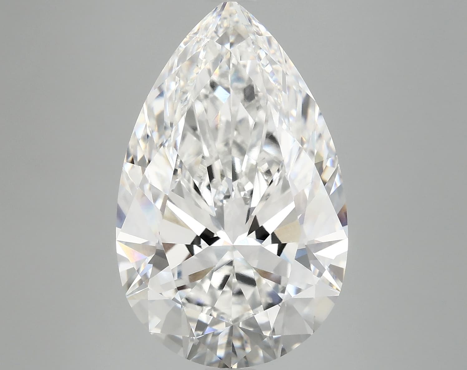 IGI | 7.62ct | Pear | E | VVS2 | Excellent