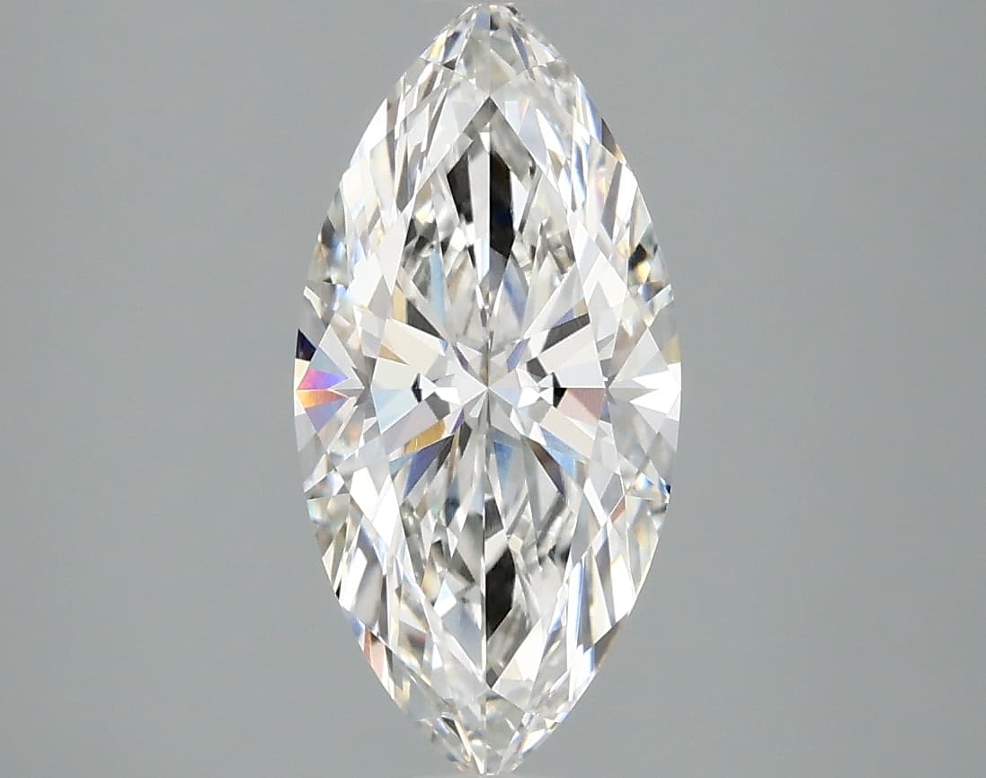 IGI | 1.9ct | Marquise | F | VVS2 | Excellent