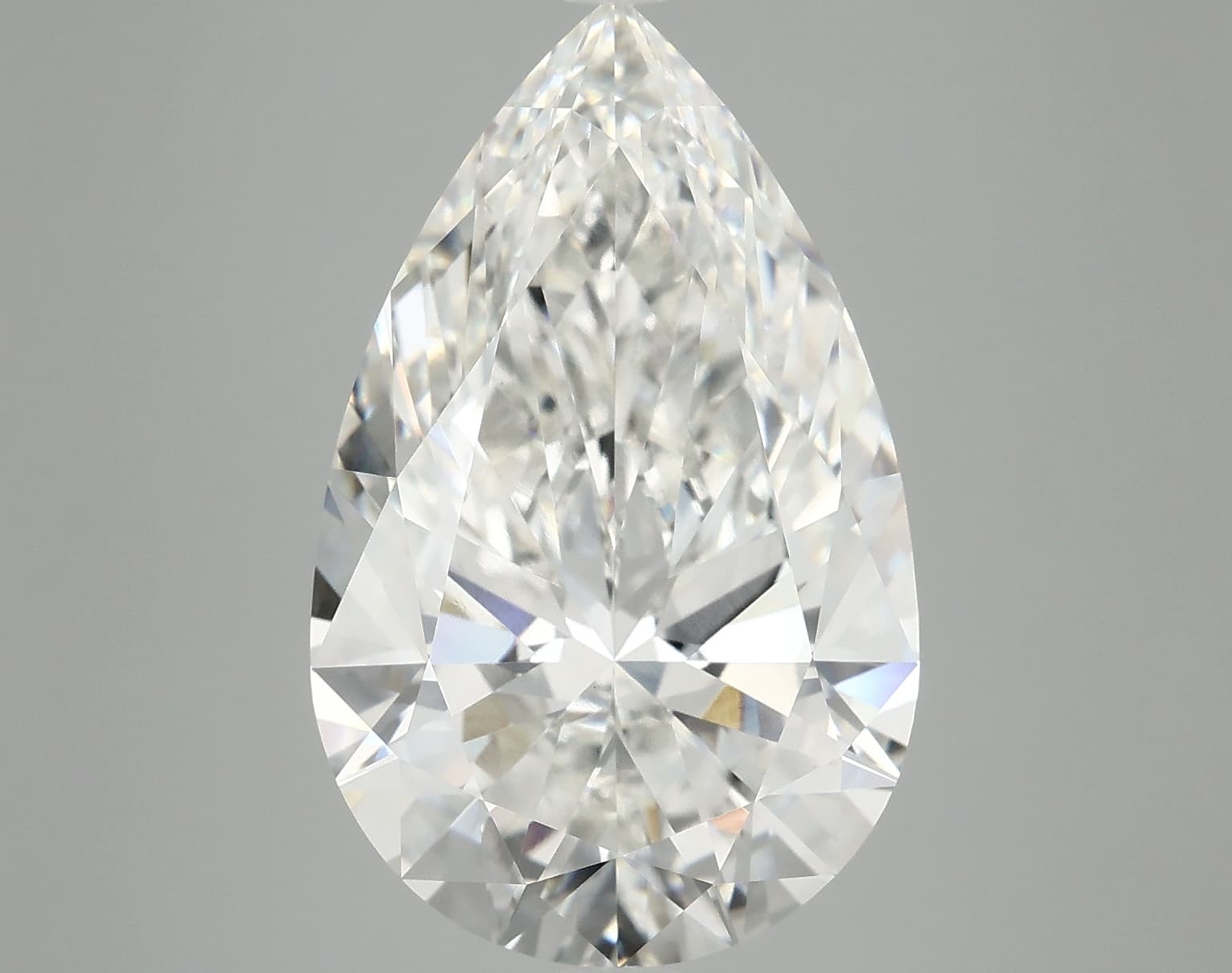 IGI | 7.69ct | Pear | F | VS1 | Excellent