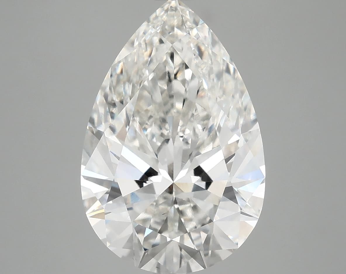 IGI | 4.6ct | Pear | G | VS1 | Excellent