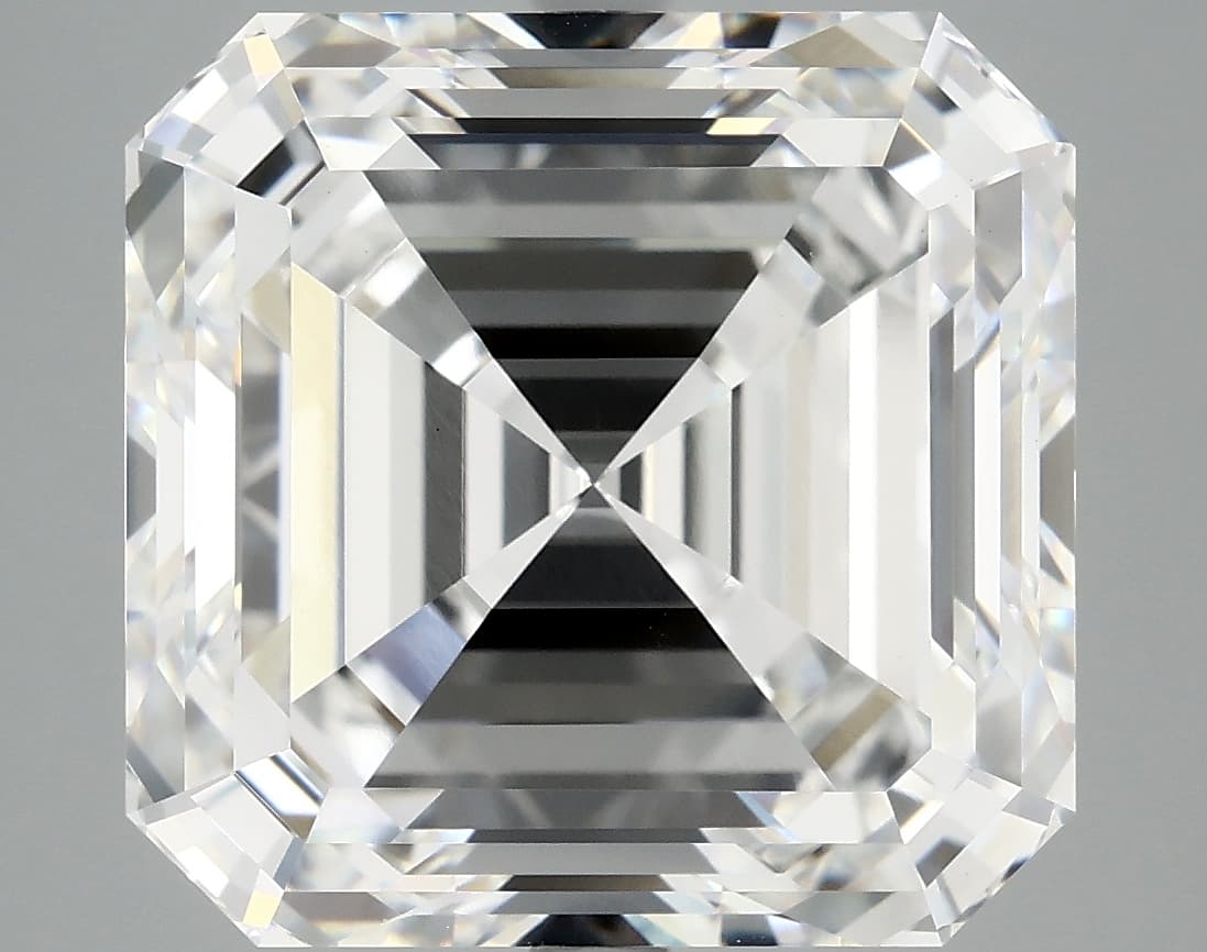 IGI | 10.14ct | Asscher | E | VVS2 | Ideal