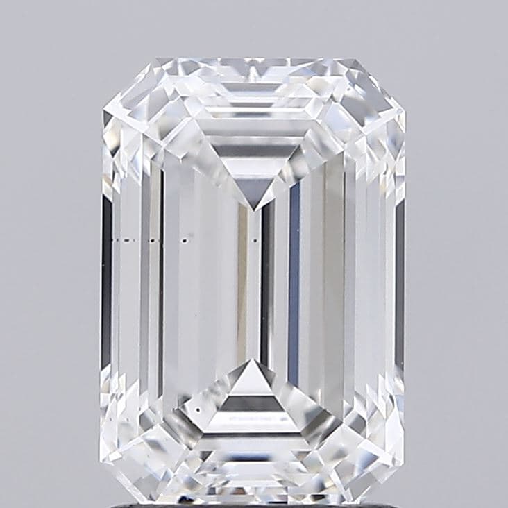 4.37ct | Emerald | D | VVS2 | Good