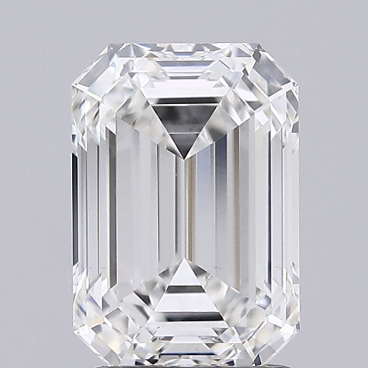 4.26ct | Emerald | D | VVS2 | Excellent