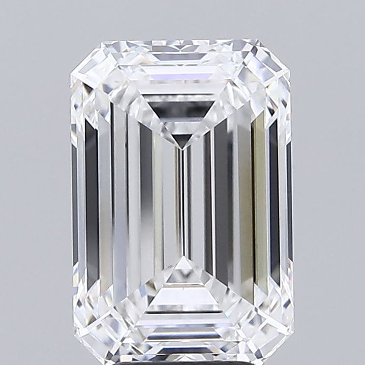 4.25ct | Emerald | D | VVS2 | Excellent