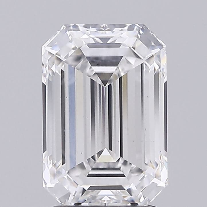 4.17ct | Emerald | E | VVS2 | Excellent