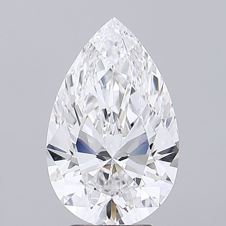 2.8ct | Pear | F | VVS2 | Excellent