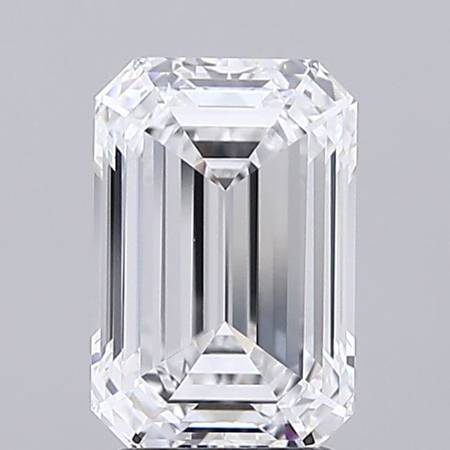 8.57ct | Emerald | F | VVS2 | Ideal