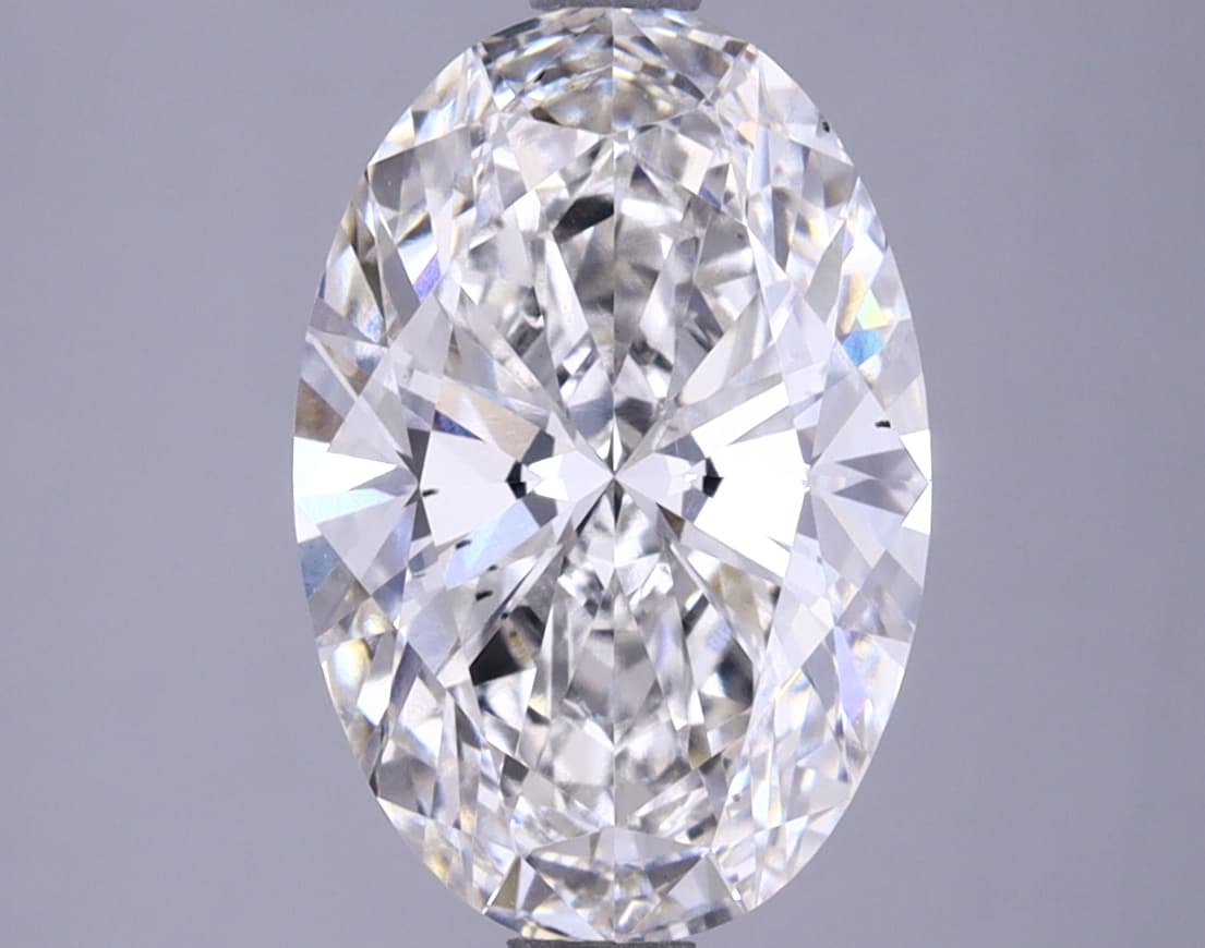 IGI | 2.7ct | Oval | F | VVS2 | Ideal