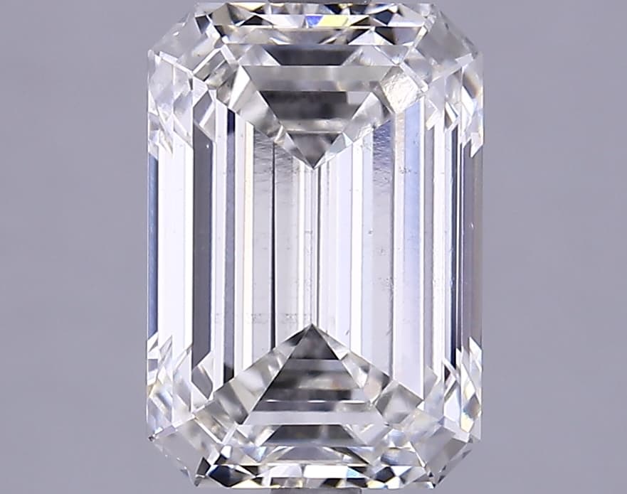 3.08ct | Emerald | F | VS2 | Ideal