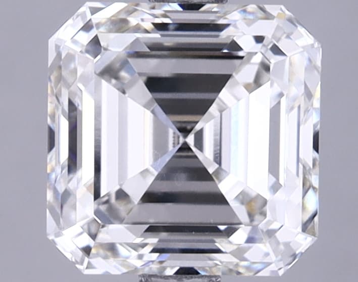 2.42ct | Asscher | F | VVS2 | Ideal