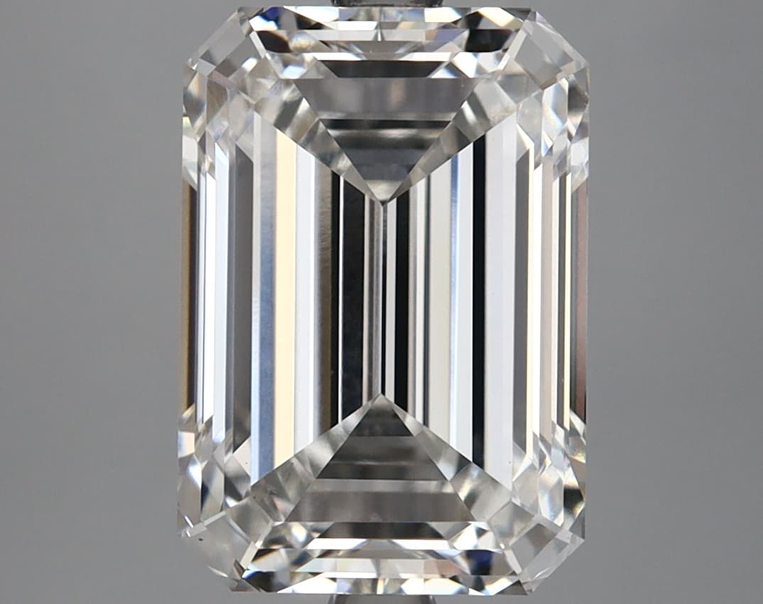 4.69ct | Emerald | F | VS1 | Ideal