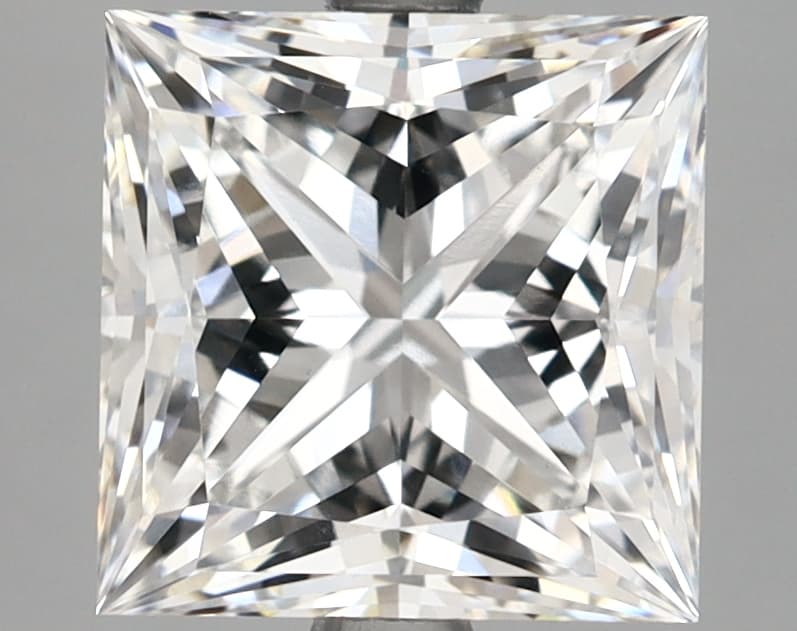 IGI | 3.47ct | Princess | F | VS1 | Ideal