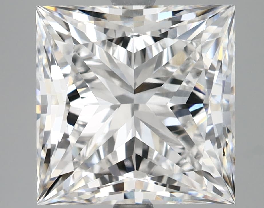 5.17ct | Princess | E | VS1 | Ideal