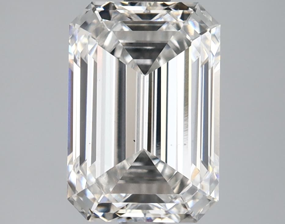 3.86ct | Emerald | F | VS1 | Ideal