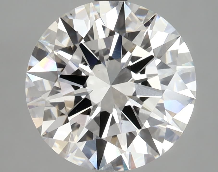 IGI | 3.34ct | Round | F | VS2 | Excellent