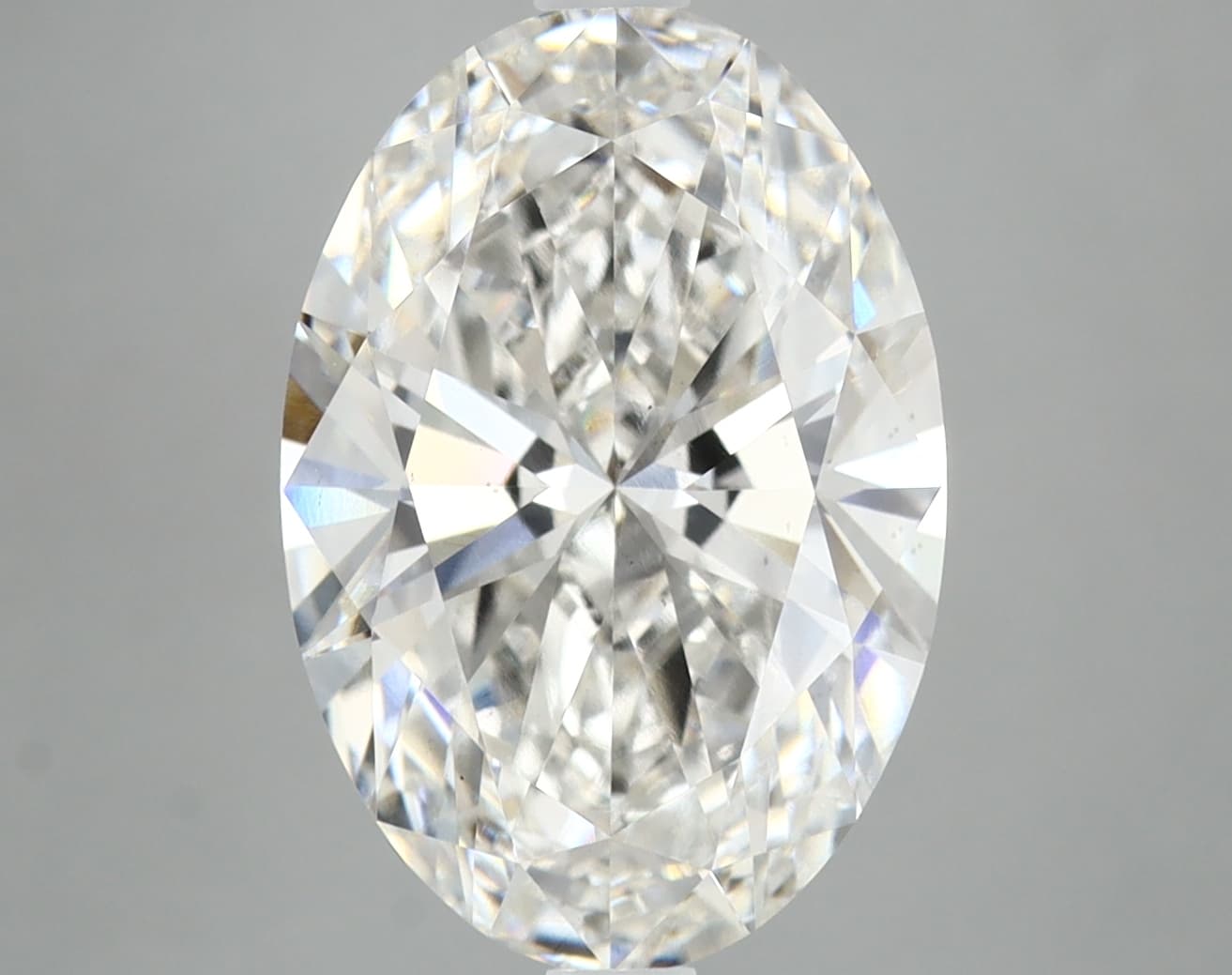 IGI | 4.8ct | Oval | F | VS2 | Ideal
