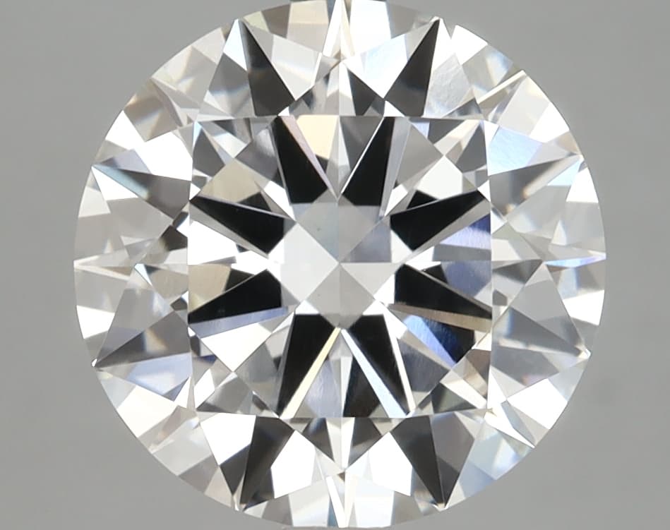 3.96ct | Round | F | VS1 | Excellent