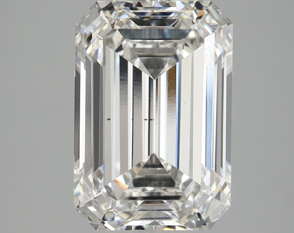 3.34ct | Emerald | F | VS2 | Ideal