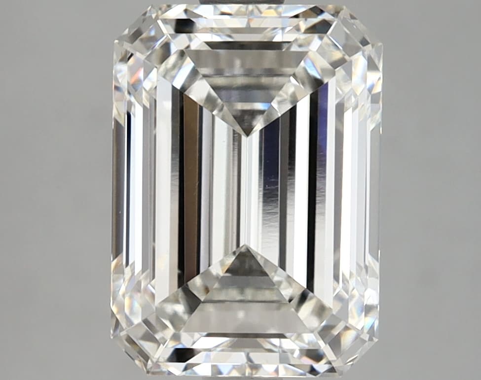 3.66ct | Emerald | F | VVS2 | Excellent