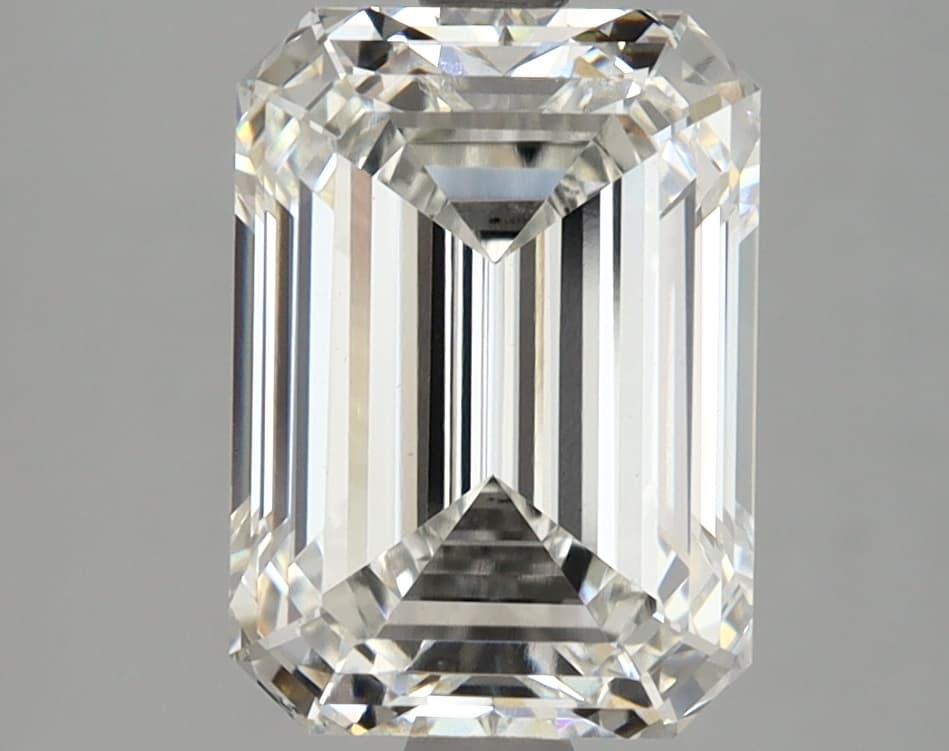 3.42ct | Emerald | F | VS1 | Excellent