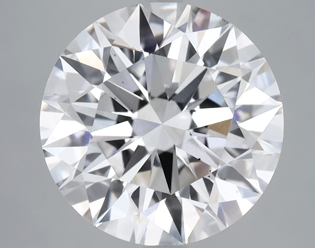 IGI | 5.49ct | Round | E | VS1 | Excellent